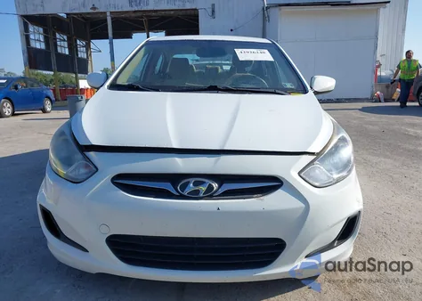 2013 Hyundai Accent Gls из США, поврежденный, VIN KMHCT4AE8DU398994